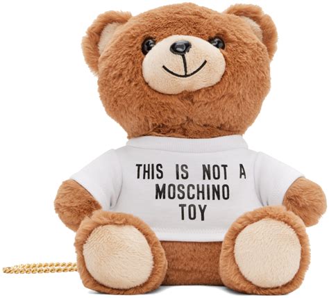 fake moschino teddy bear bag|authentic moschino bags.